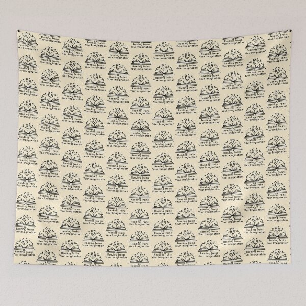Item preview, Reading Trains Your Imagination designed and sold by Grateful-Fool.