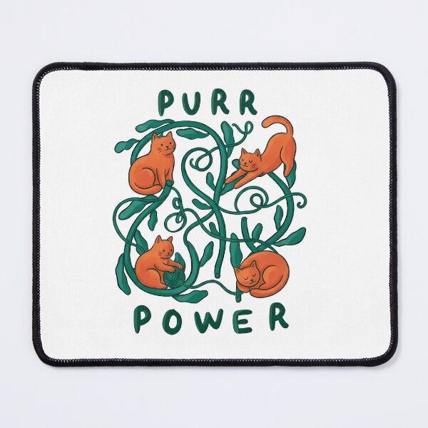 Item preview, Purr Power designed and sold by WildflowerMoods.
