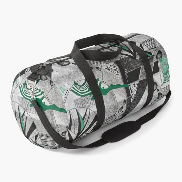 Item preview, Searching My Intuition black and white emerald green designed and sold by LaurenMyersArtist.
