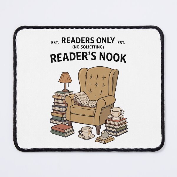 Item preview, Readers Only No Soliciting Readers Nook designed and sold by BobbyTee Merch.