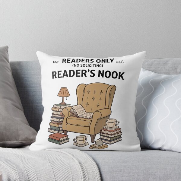 Item preview, Readers Only No Soliciting Readers Nook designed and sold by BobbyTee Merch.