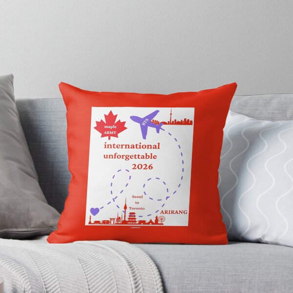 Item preview, It IS international! Maple Army welcomes BTS Arirang Tour 2026 Seoul to Toronto  designed and sold by Tatamoc.