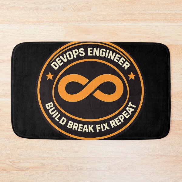 Item preview, DevOps Engineer Badge designed and sold by Null Studio.