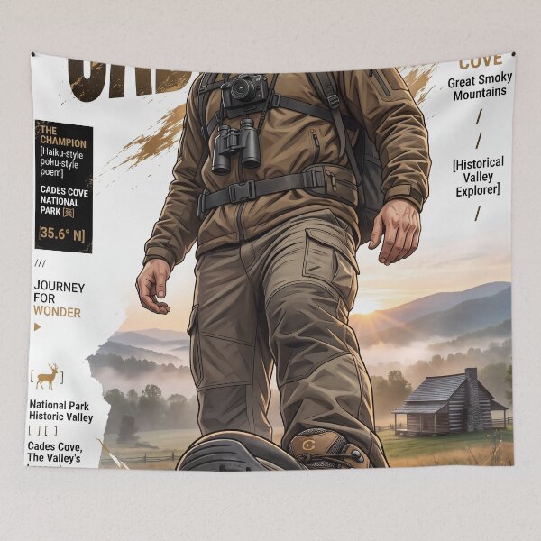 Item preview, Cades Cove Great Smoky Mountains Hiking Adventure designed and sold by castillomiami.