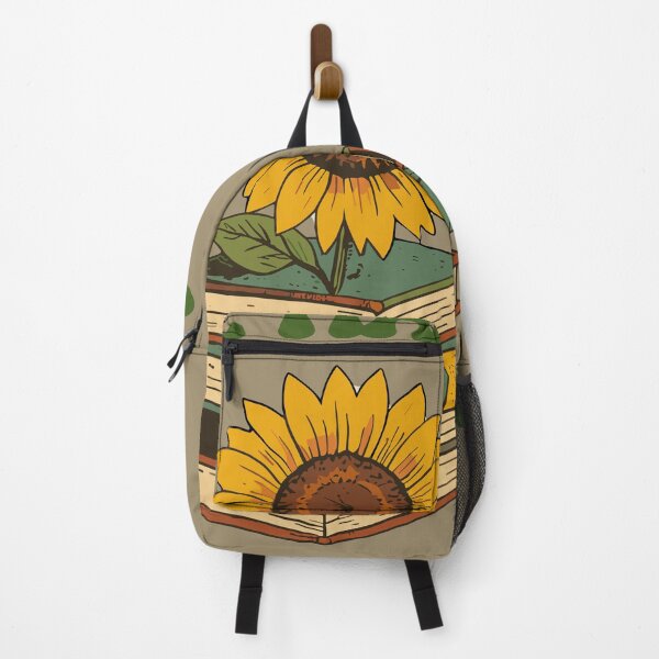 Item preview, Bee Happy Let Knowledge Grow - retro sunflower school designed and sold by artscreat.