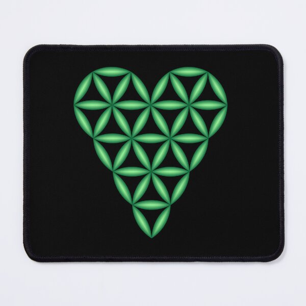 Item preview, Sacred Heart of Life 3D Green designed and sold by Laszlo Toth.