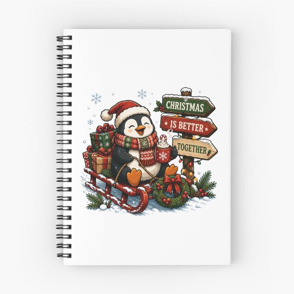 Item preview, Christmas Penguin designed and sold by DailyQuestPrint.