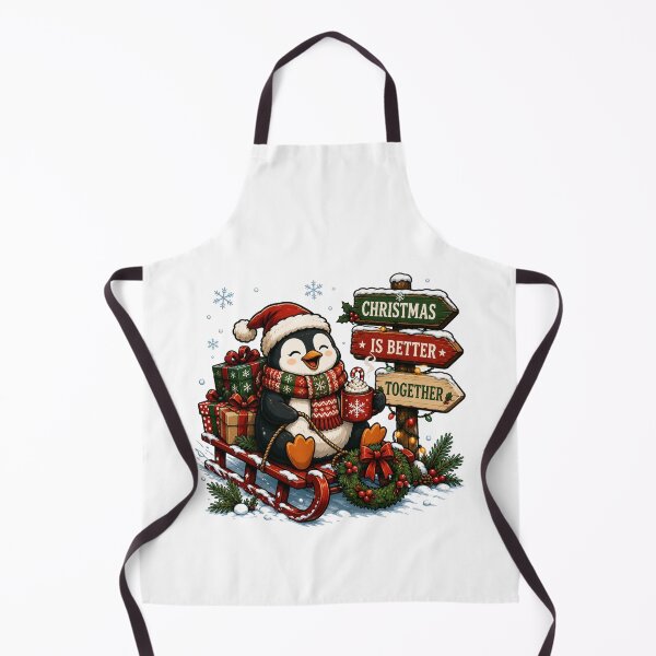 Item preview, Christmas Penguin designed and sold by DailyQuestPrint.