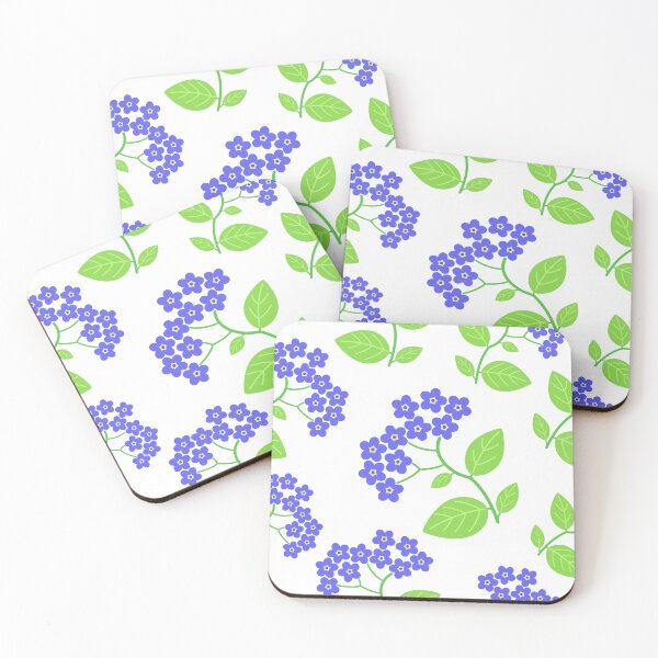 Item preview, May 24th Birth Flower Heliotrope Pattern designed and sold by 366birthflower.