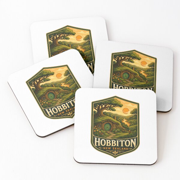 Item preview, Hobbiton New Zealand Travel Nature Landscape designed and sold by FrontierCosmic.