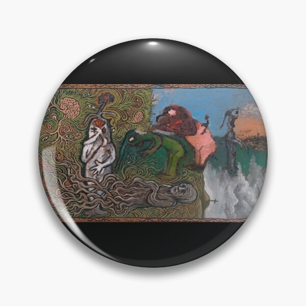 Item preview, A Modern Bosch-esque Allegory of Heaven and Hell, Flesh and Consciousness designed and sold by septacular.