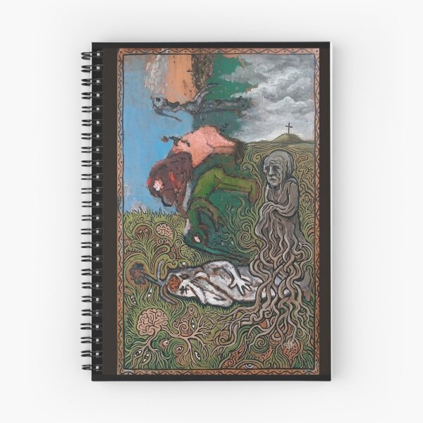 Item preview, A Modern Bosch-esque Allegory of Heaven and Hell, Flesh and Consciousness designed and sold by septacular.