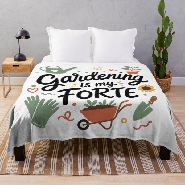 Item preview, Gardening Is My Forte Shirt Cute Gardener T-Shirt Plant Lover Tee Gardener Gift Flower Lover Shirt Botanical Apperal designed and sold by Rosie's Wildflower Boutique.