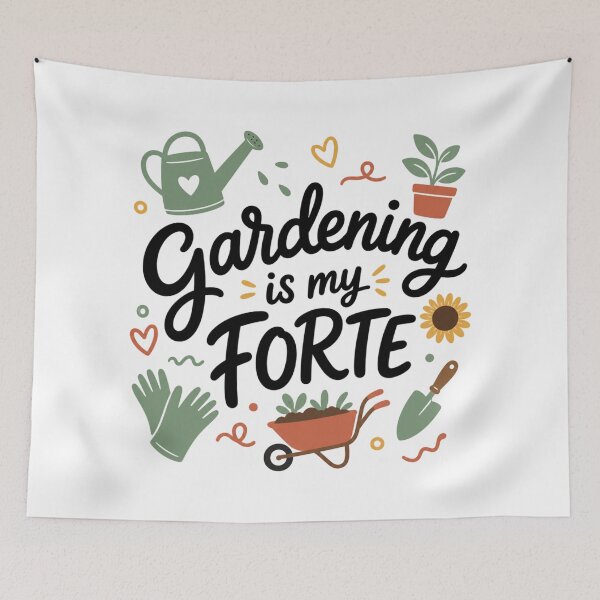 Item preview, Gardening Is My Forte Shirt Cute Gardener T-Shirt Plant Lover Tee Gardener Gift Flower Lover Shirt Botanical Apperal designed and sold by Rosie's Wildflower Boutique.
