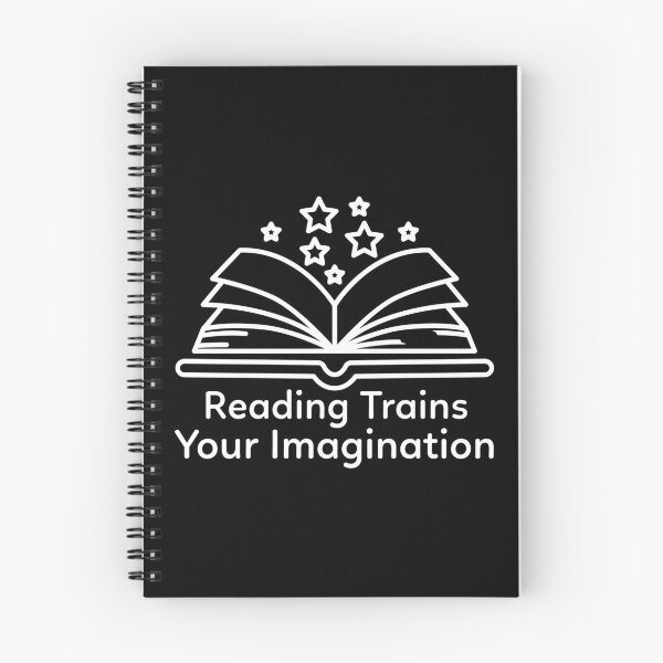 Item preview, Reading Trains Your Imagination designed and sold by Grateful-Fool.