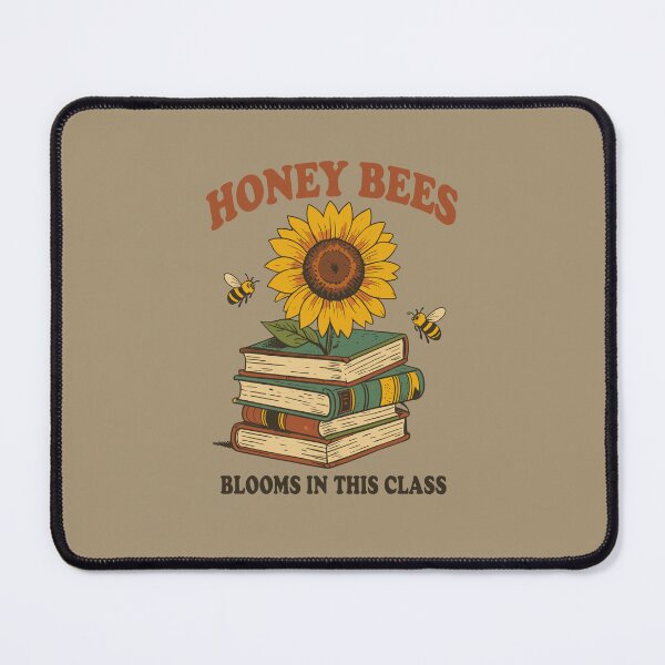 Item preview, Honey Bees & ABCs Teacher Shirt - Retro 70s Sunflower School designed and sold by artscreat.