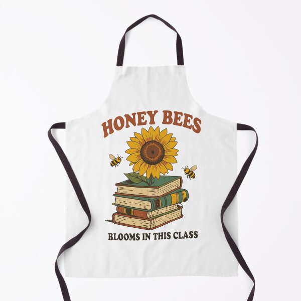 Item preview, Honey Bees & ABCs Teacher Shirt - Retro 70s Sunflower School designed and sold by artscreat.