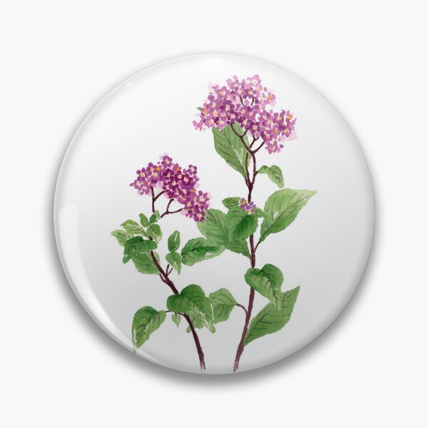 Item preview, May 24th birthday flower Heliotrope designed and sold by 366birthflower.