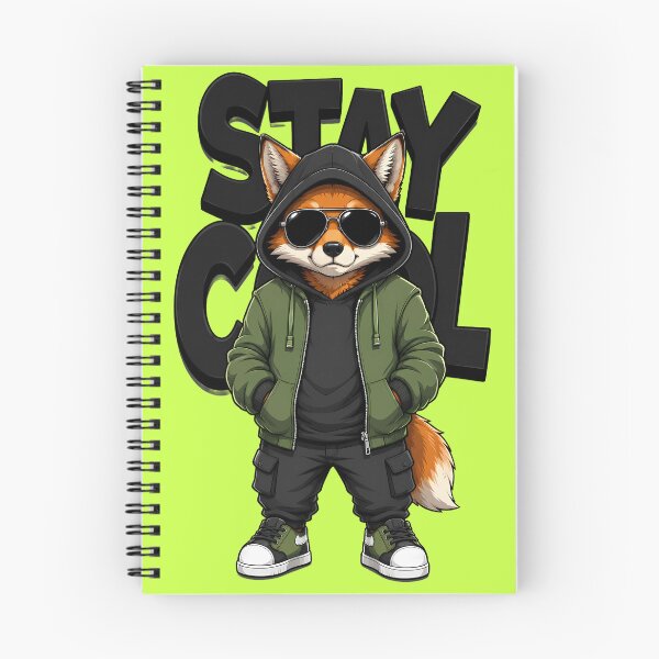 Item preview, Stay Cool Fox – Streetwear Cartoon Animal Design designed and sold by SamiOmar94.