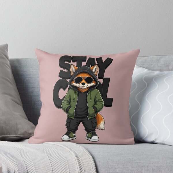 Item preview, Stay Cool Fox – Streetwear Cartoon Animal Design designed and sold by SamiOmar94.