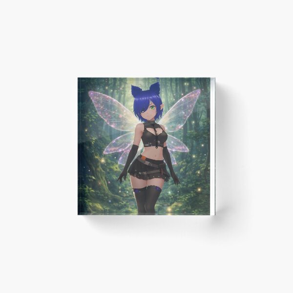 Item preview, Waifu Vtuber Fairy Gothic Fairy Goth Girl designed and sold by ShidoArt.