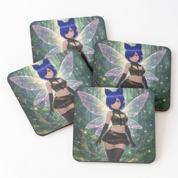 Item preview, Waifu Vtuber Fairy Gothic Fairy Goth Girl designed and sold by ShidoArt.