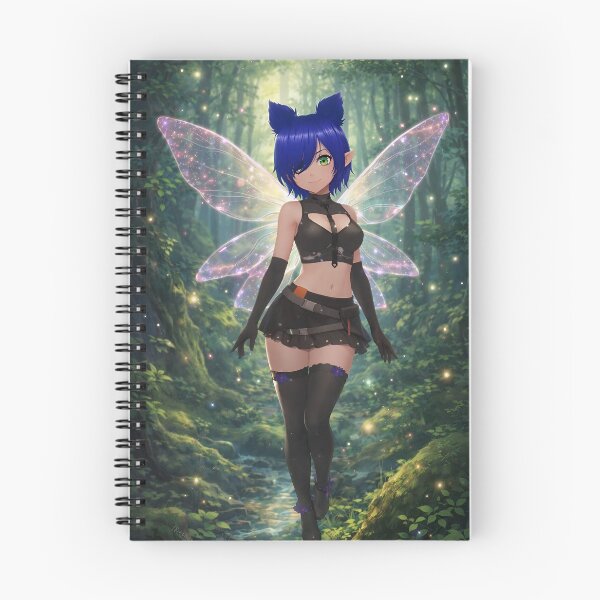 Item preview, Waifu Vtuber Fairy Gothic Fairy Goth Girl designed and sold by ShidoArt.