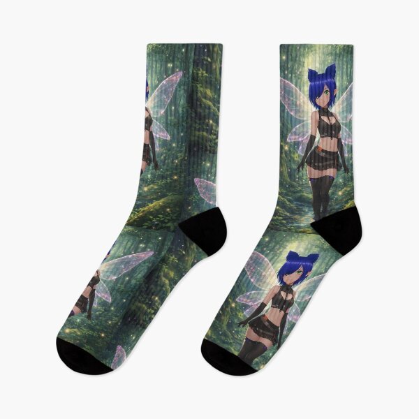 Item preview, Waifu Vtuber Fairy Gothic Fairy Goth Girl designed and sold by ShidoArt.