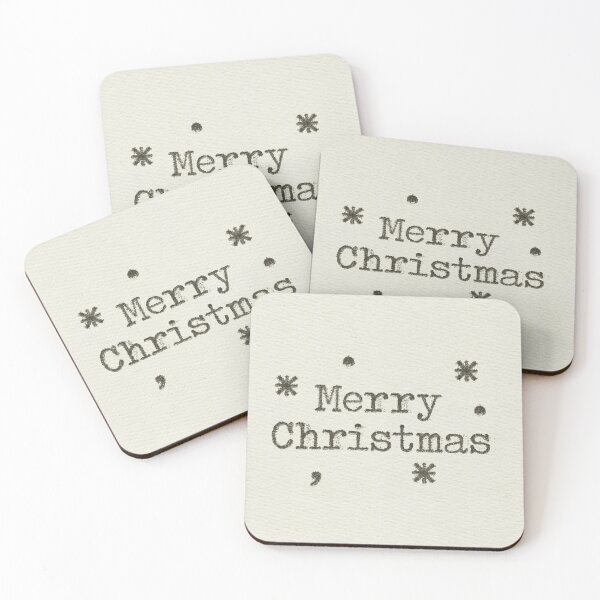 Item preview, "Merry Christmas" From A Vintage Typewriter designed and sold by Wander X Design.