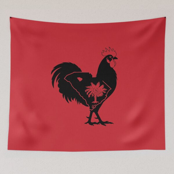 Item preview, South Carolina Gamecock State Pride Palmetto Tree Crescent Moon designed and sold by LockjowArt.