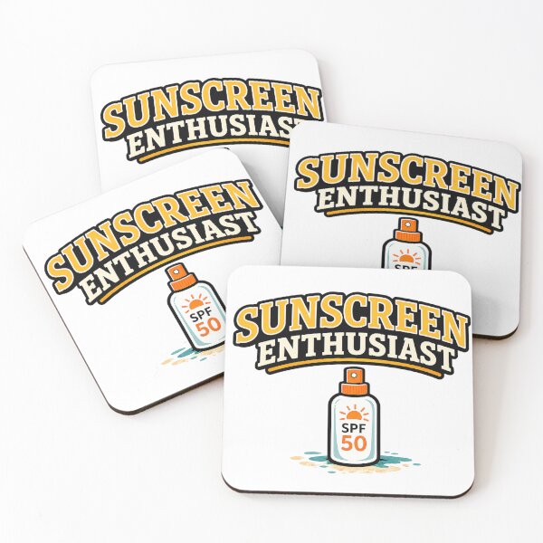 Item preview, Sunscreen Enthusiast Funny Beach Design designed and sold by EastEndTownie.