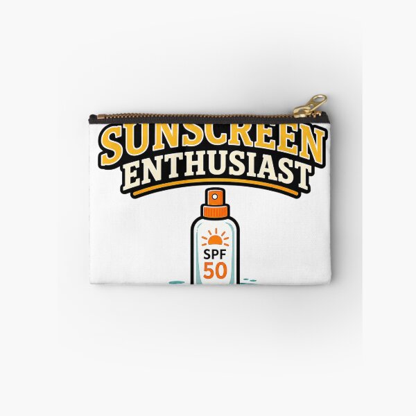 Item preview, Sunscreen Enthusiast Funny Beach Design designed and sold by EastEndTownie.