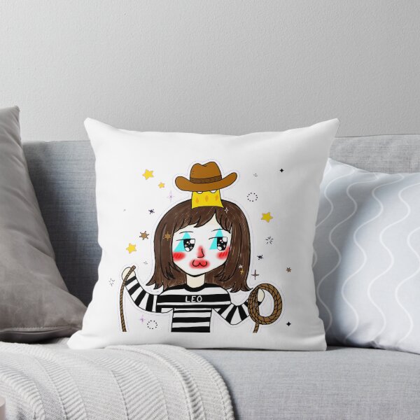Item preview, Mime Leo cowgirl with hat. designed and sold by BunnySoftArt.