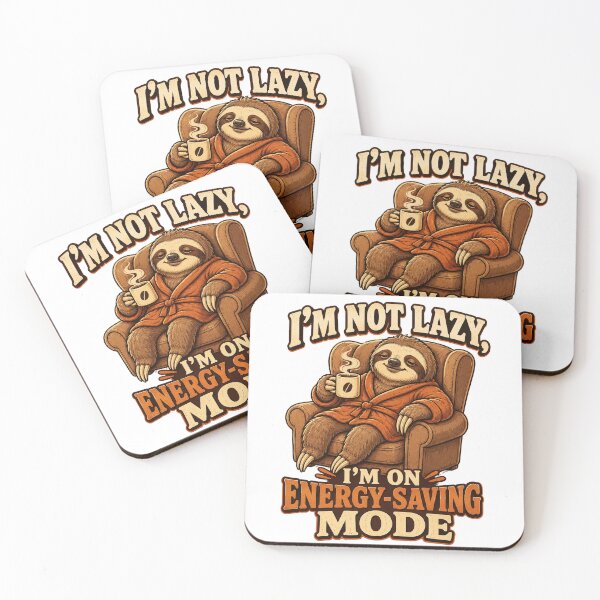 Item preview, I’m Not Lazy, I’m on Energy-Saving Mode designed and sold by Foxglow Studio.