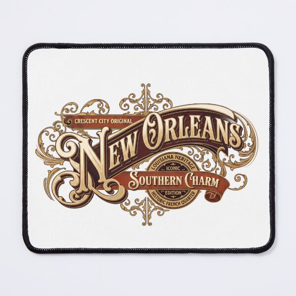 Item preview, New Orleans Southern Charm Vintage Heritage Design designed and sold by castillomiami.