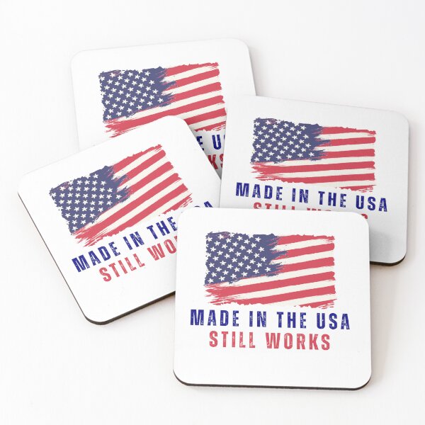 Item preview, Made in the USA Still Works Patriotic T-Shirt designed and sold by DirtyBeards.
