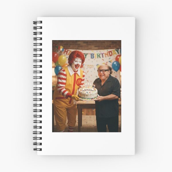 Item preview, Danny Devito Ronald mcdonald mcdonalds grimace meme memes funny parody christmas birthday  designed and sold by CheeseBlueprint.