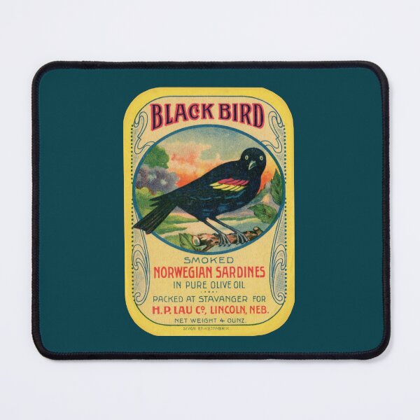 Item preview, Black Bird Antique Label designed and sold by Ivar F. Andresen.