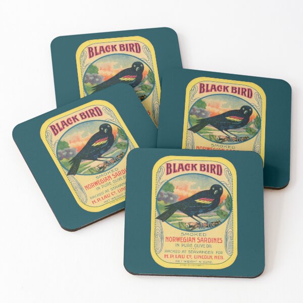 Item preview, Black Bird Antique Label designed and sold by Ivar F. Andresen.