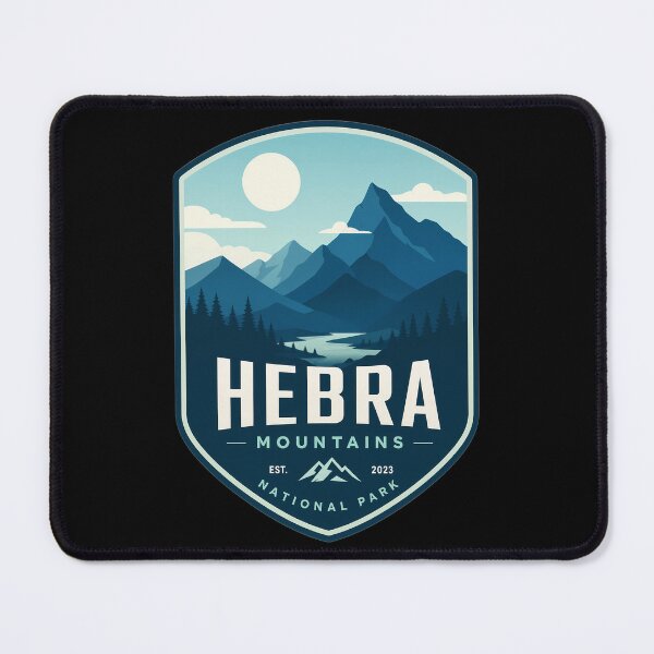 Item preview, Hebra Mountains National Park Nature Landscape designed and sold by FrontierCosmic.