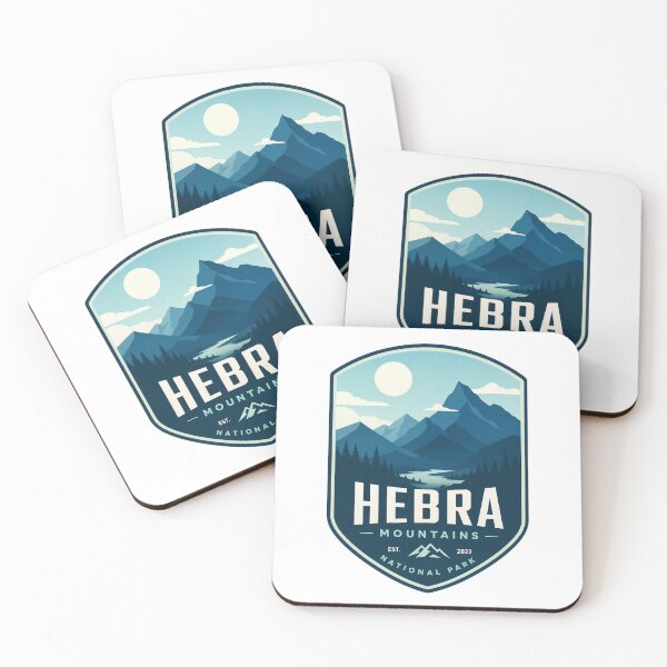 Item preview, Hebra Mountains National Park Nature Landscape designed and sold by FrontierCosmic.