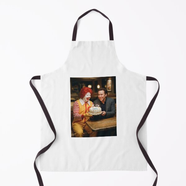 Item preview, Nicolas cage Ronald mcdonald mcdonalds grimace meme memes funny parody christmas birthday designed and sold by CheeseBlueprint.