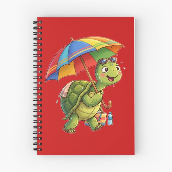 Item preview, Funny turtle on vacation designed and sold by Julitasells.