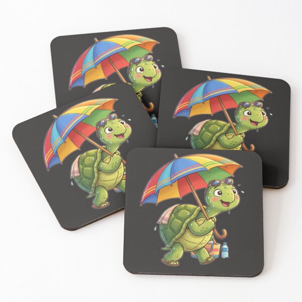 Item preview, Funny turtle on vacation designed and sold by Julitasells.