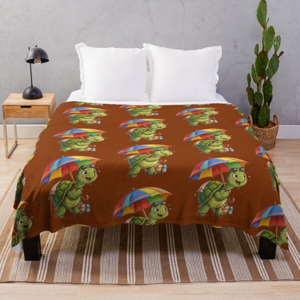 Item preview, Funny turtle on vacation designed and sold by Julitasells.