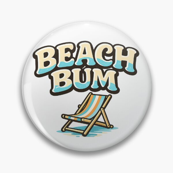 Item preview, Beach Bum Funny Beach Design designed and sold by EastEndTownie.