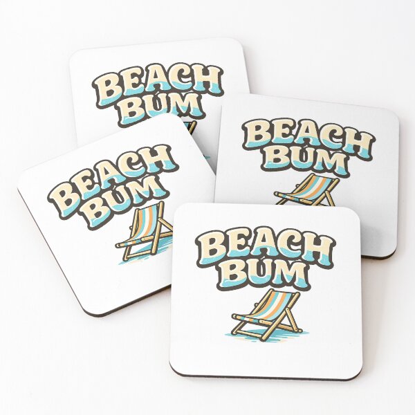 Item preview, Beach Bum Funny Beach Design designed and sold by EastEndTownie.