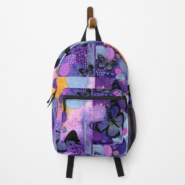 Item preview, Purple, Blue, And Pink Elegant Butterfly Dreams Art designed and sold by DEC02.