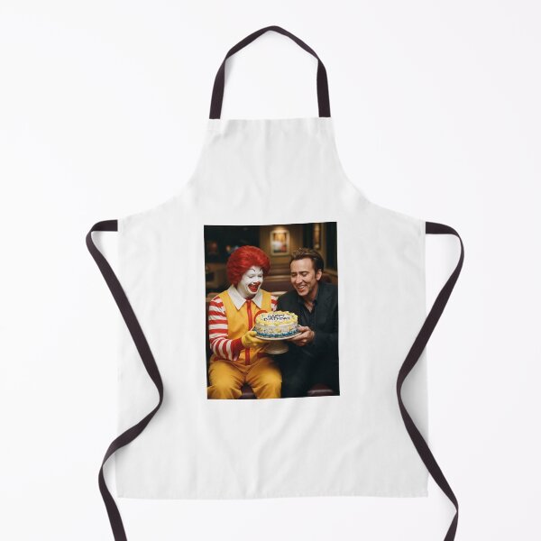 Item preview, Nicolas cage Ronald mcdonald mcdonalds grimace meme memes funny parody christmas birthday designed and sold by CheeseBlueprint.