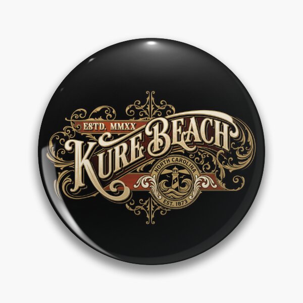 Item preview, Kure Beach North Carolina Vintage Coastal Heritage designed and sold by castillomiami.